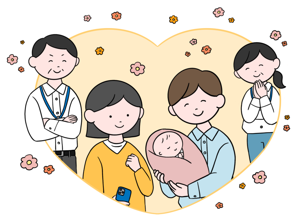 仕事と子育てを支える仲間たち
